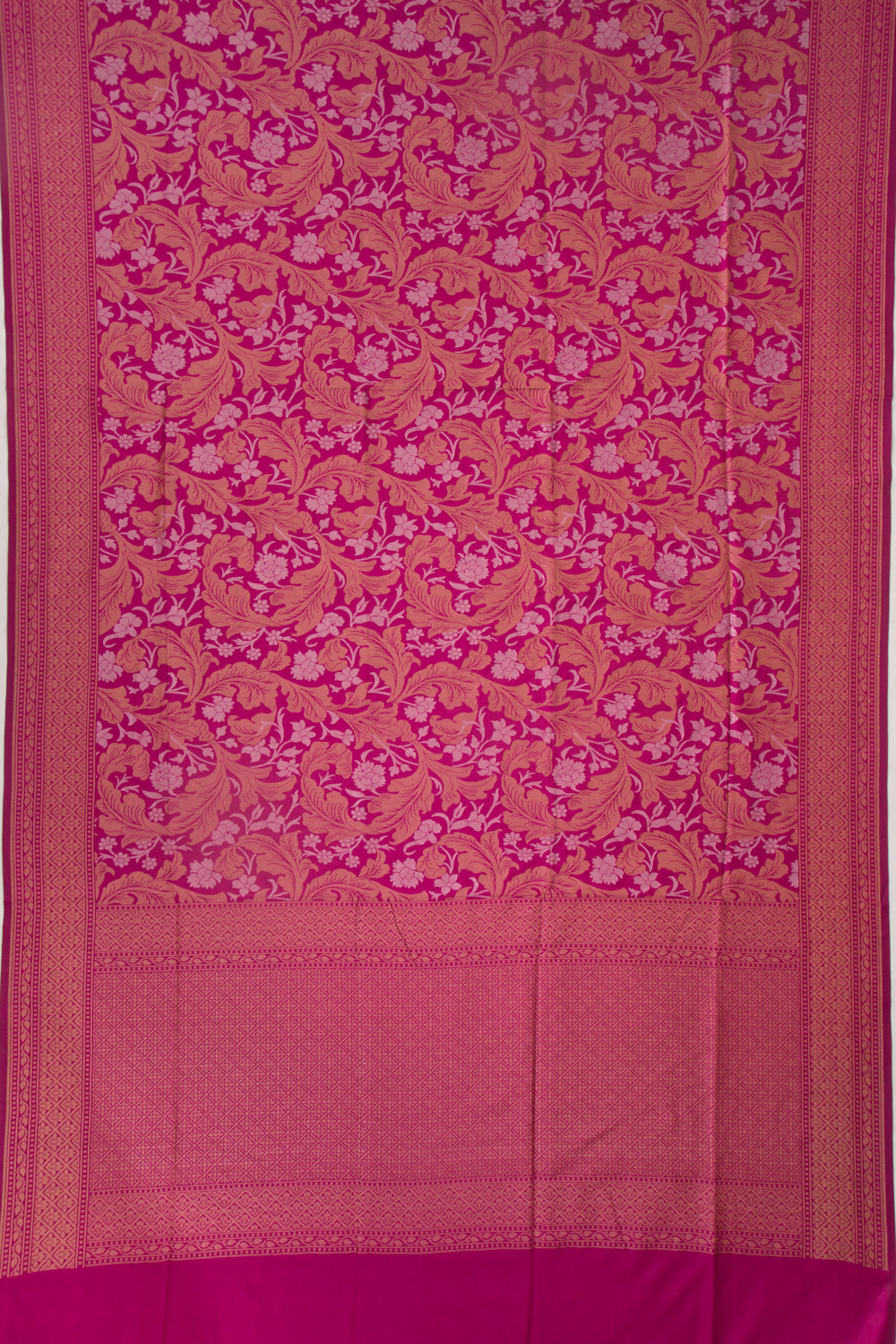 Banarasi Silk Jaal Purple Saree
