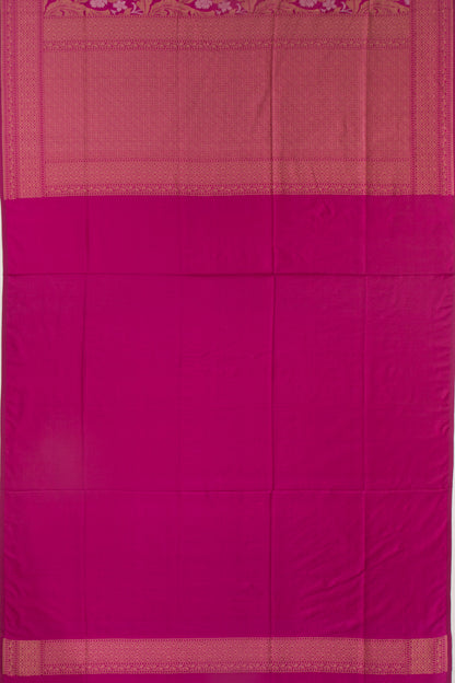 Banarasi Silk Jaal Purple Saree