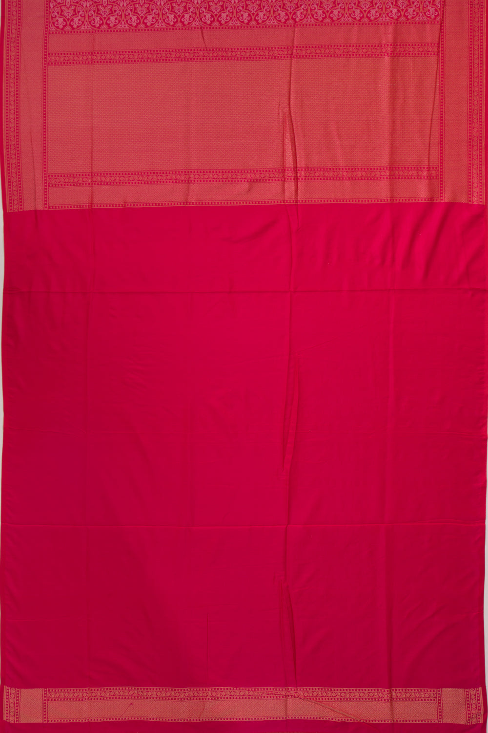 Banarasi Silk Jaal Pink Saree