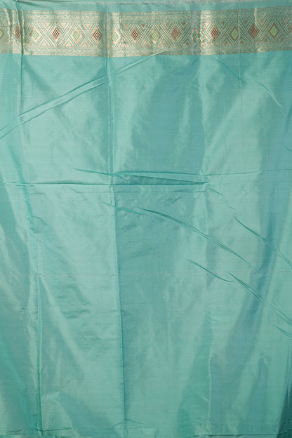 Banarasi Silk Jaal Sky Blue Saree