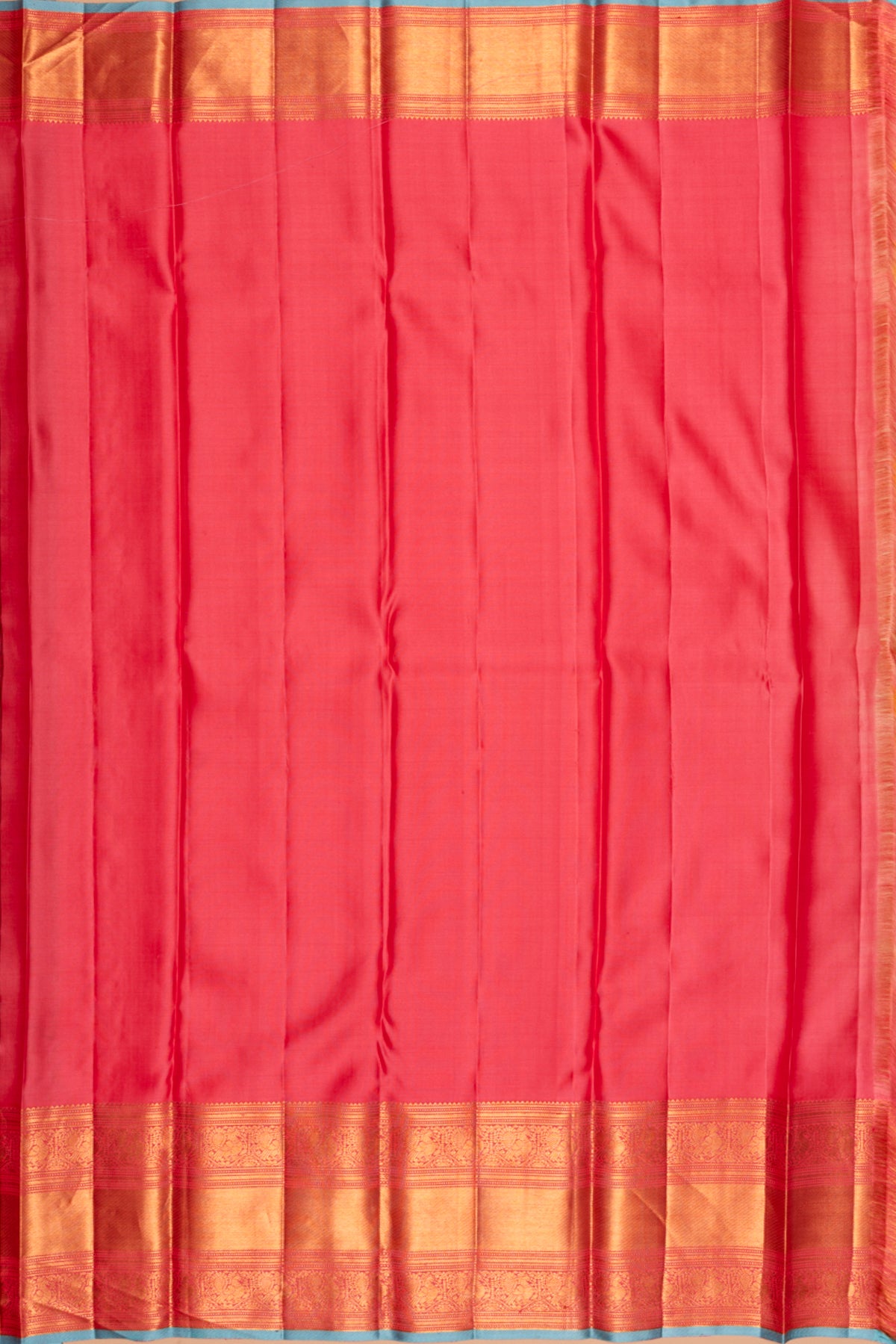 Kanchipuram Silk Brocade Violet Saree