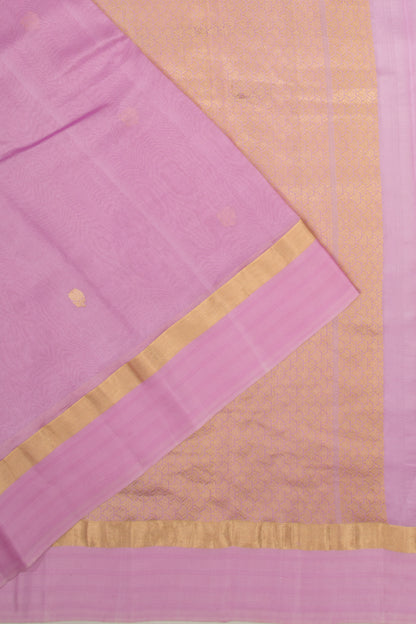 Banarasi Katan Silk Butta Lavender Saree