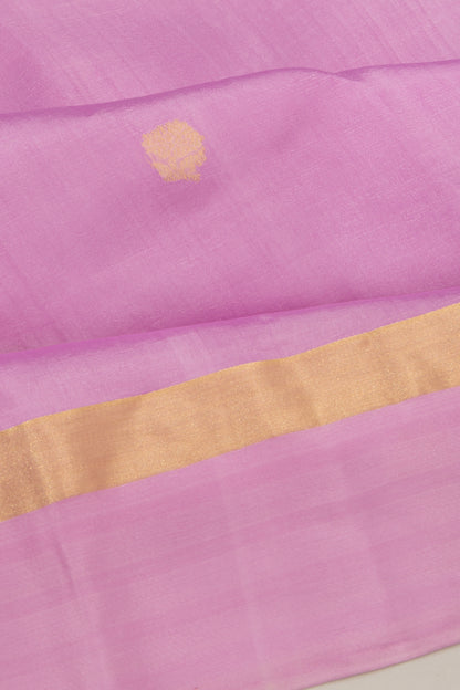 Banarasi Katan Silk Butta Lavender Saree