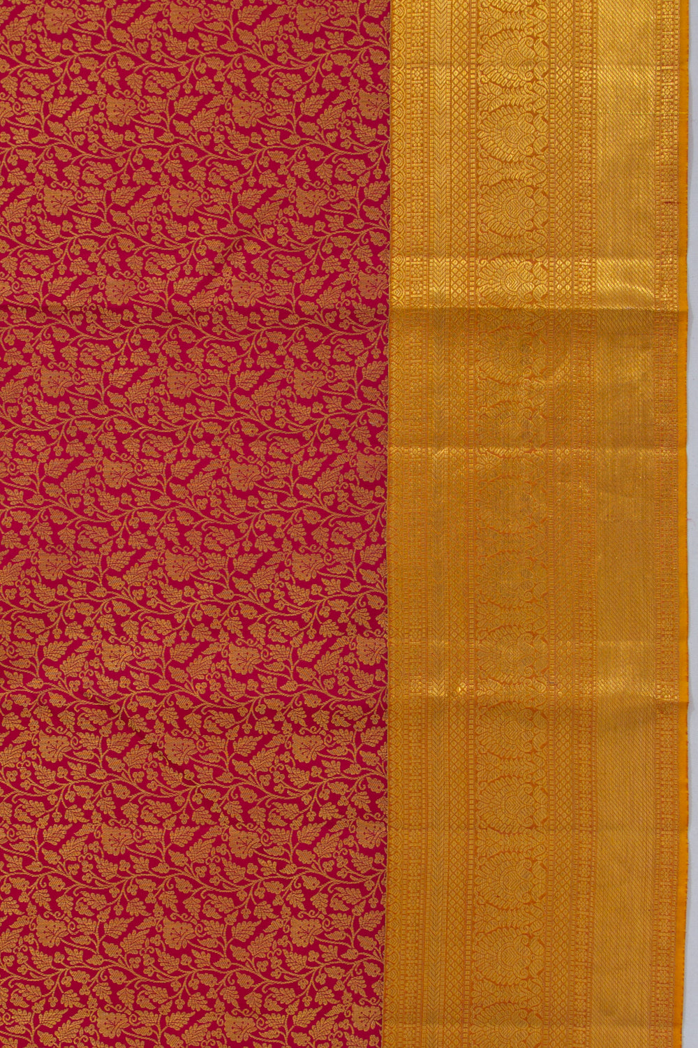Taranga Kanchi Silk Brocade Maroon Saree