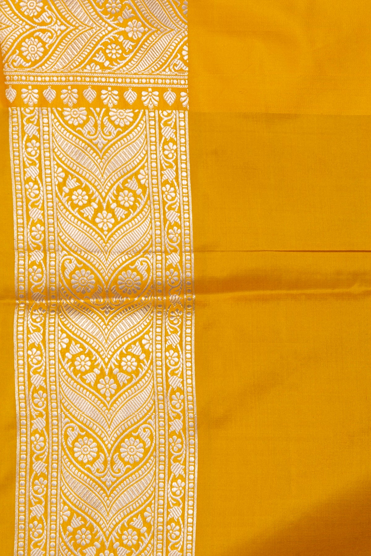 Banarasi Silk Jaal Brown Saree