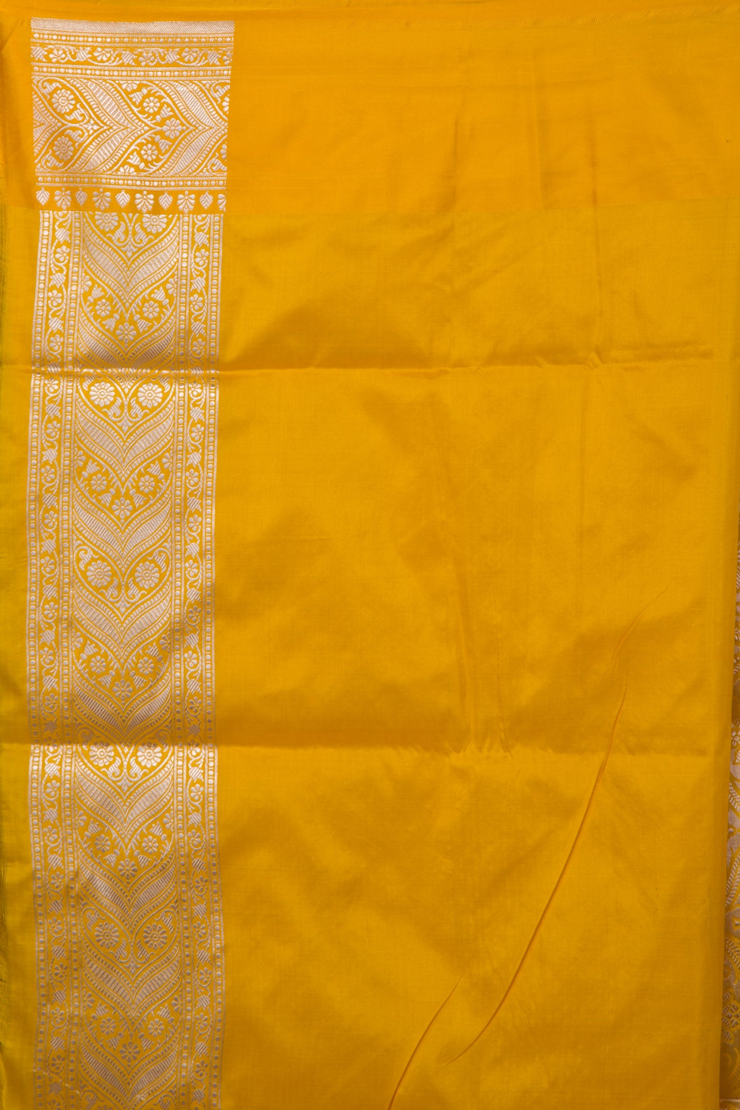 Banarasi Silk Jaal Bottle Green Saree