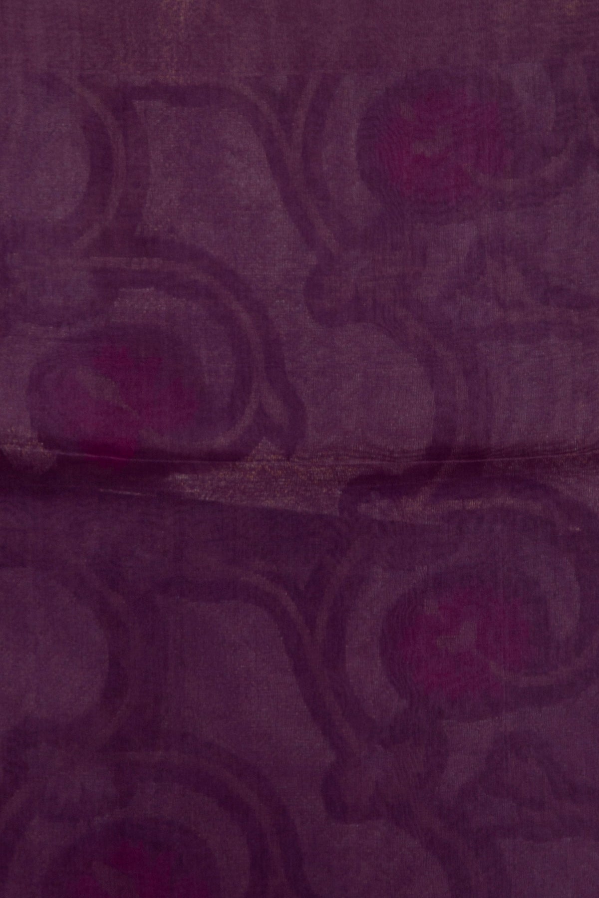 Banarasi Kora Organza Jaal Purple Saree