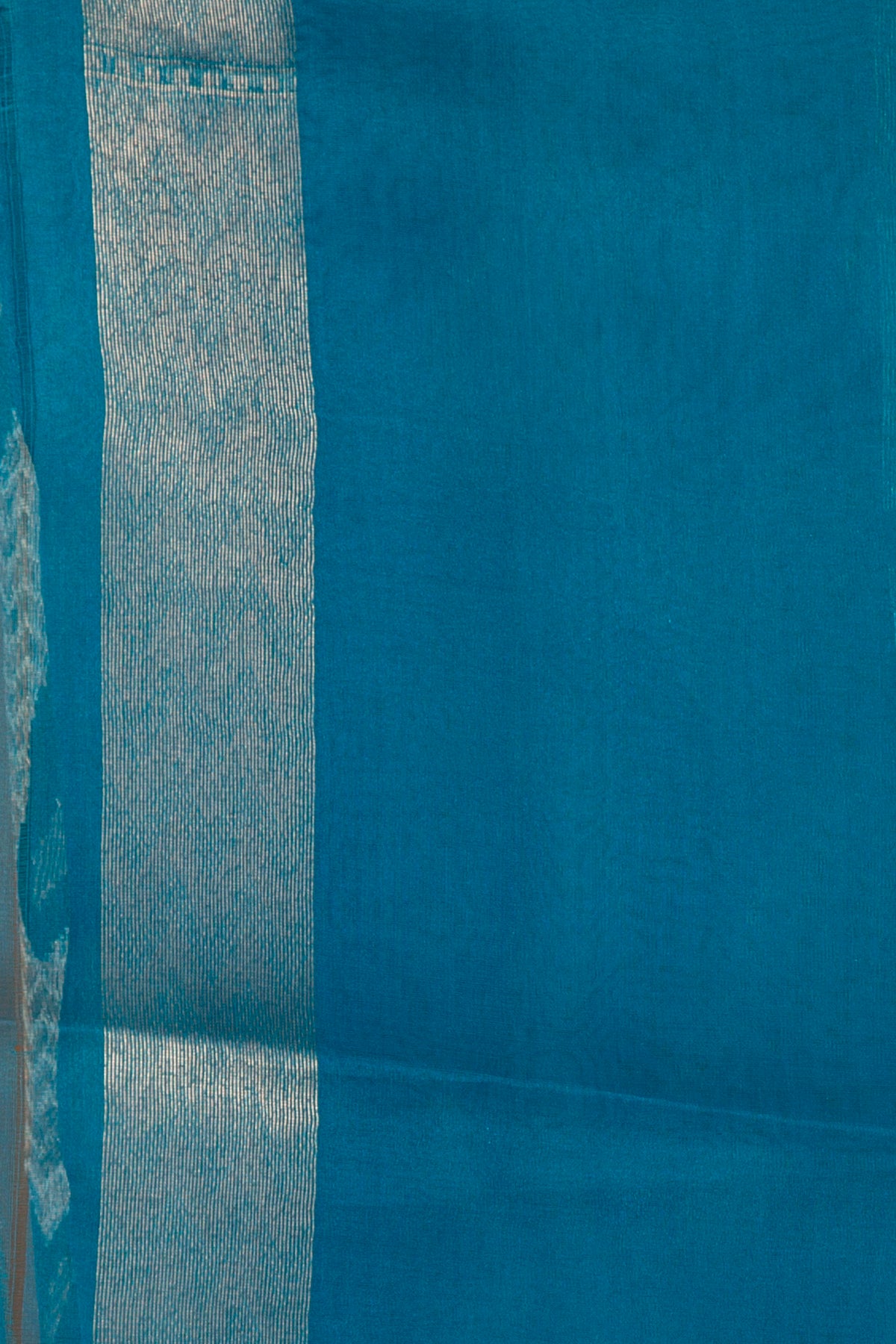 Banarasi Kora Organza Jaal Blue Saree