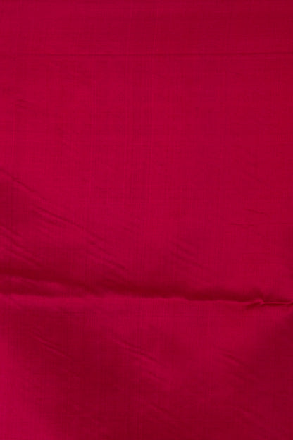 Banarasi Kora Organza Lines Red Saree