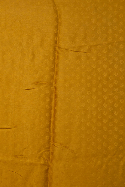 Banarasi Silk Butta Yellow Saree