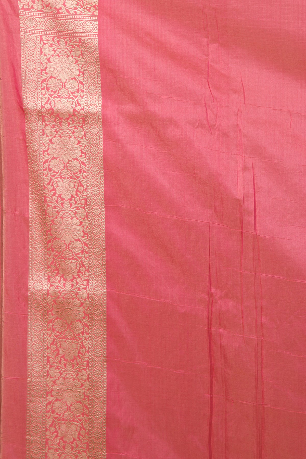 Banarasi Silk Jaal Pink Saree