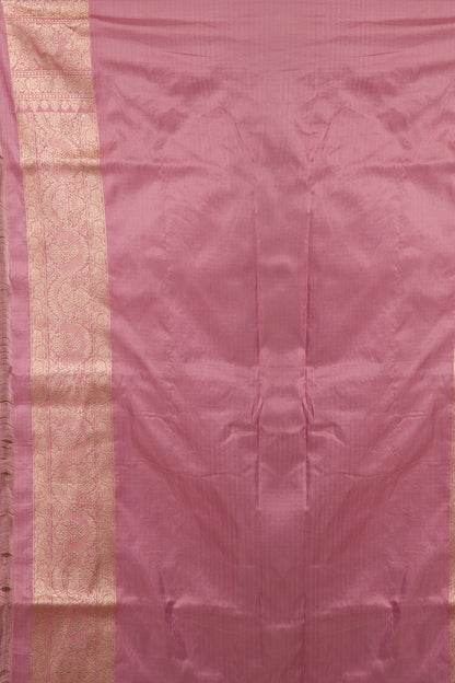 Banarasi Silk Jaal Baby Pink Saree