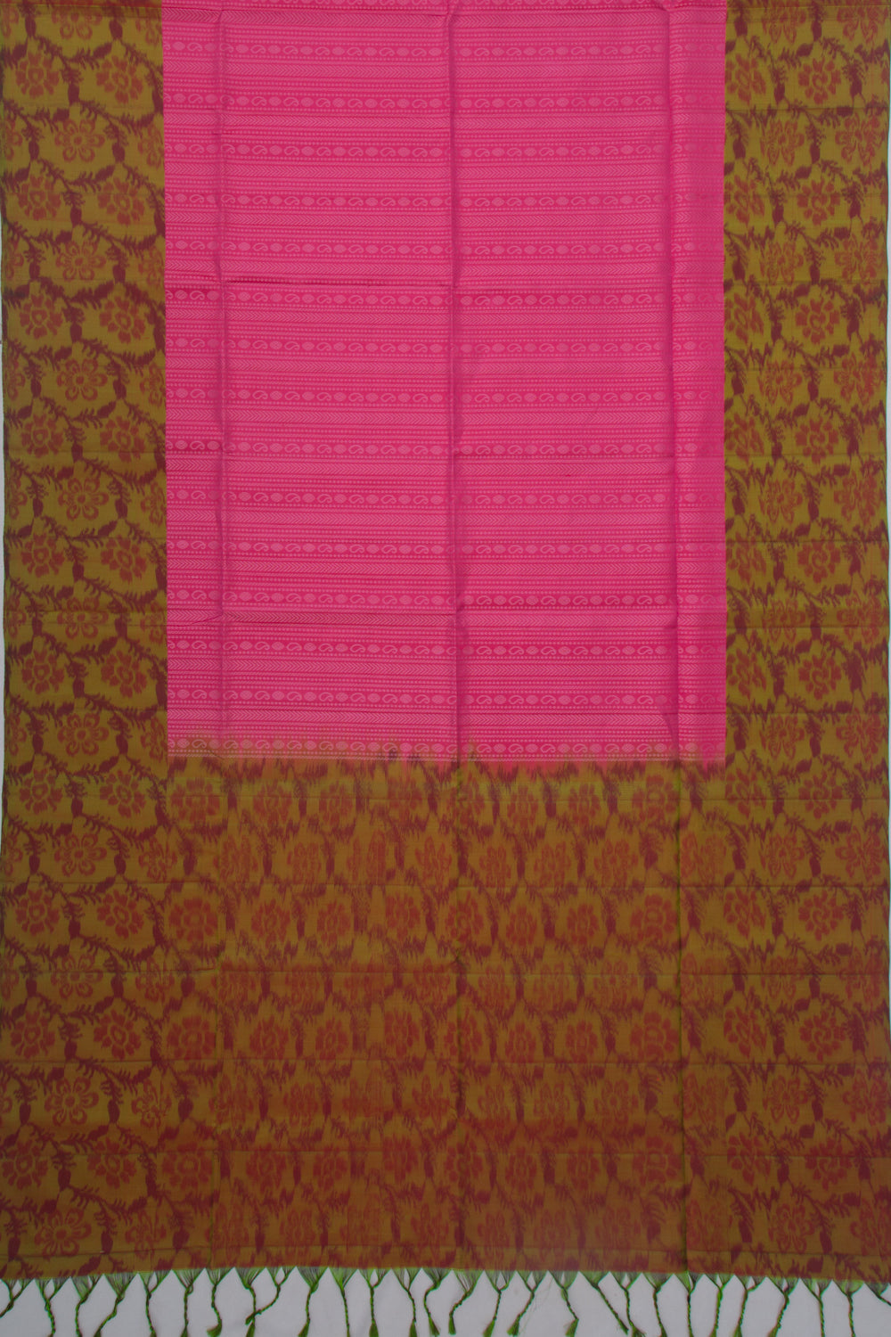 Coimbatore Soft Silk Vertical Lines Pink Saree