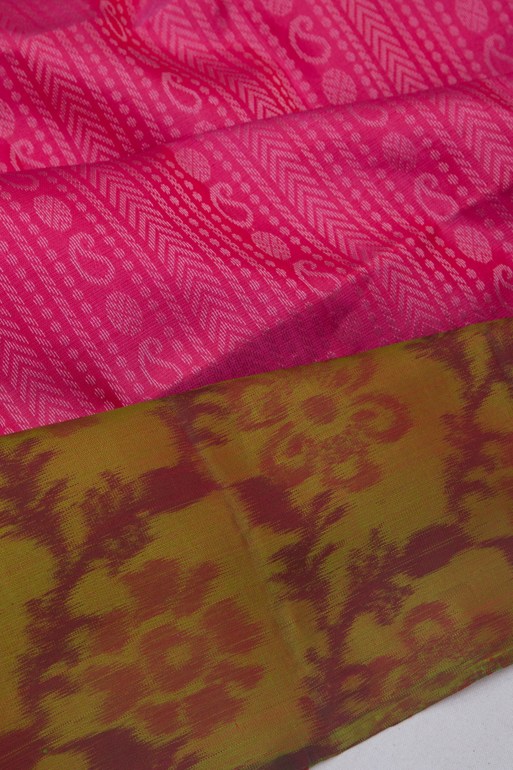 Coimbatore Soft Silk Vertical Lines Pink Saree