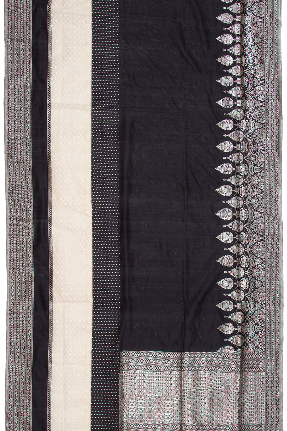Banarasi Silk Plain Black Saree