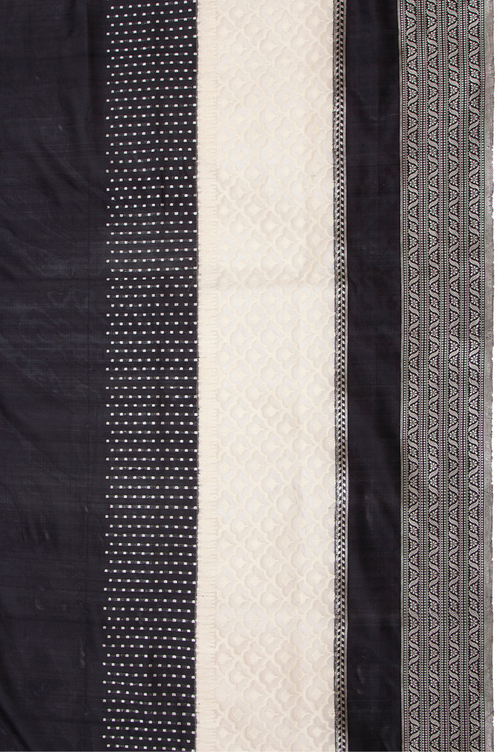 Banarasi Silk Plain Black Saree