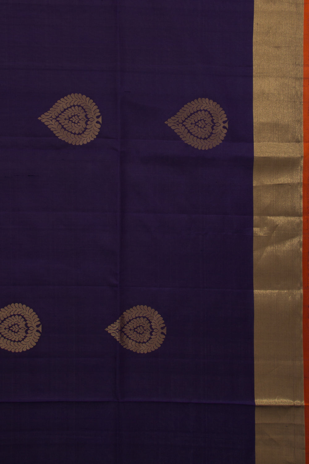 Coimbatore Soft Silk Butta Dark Blue Saree