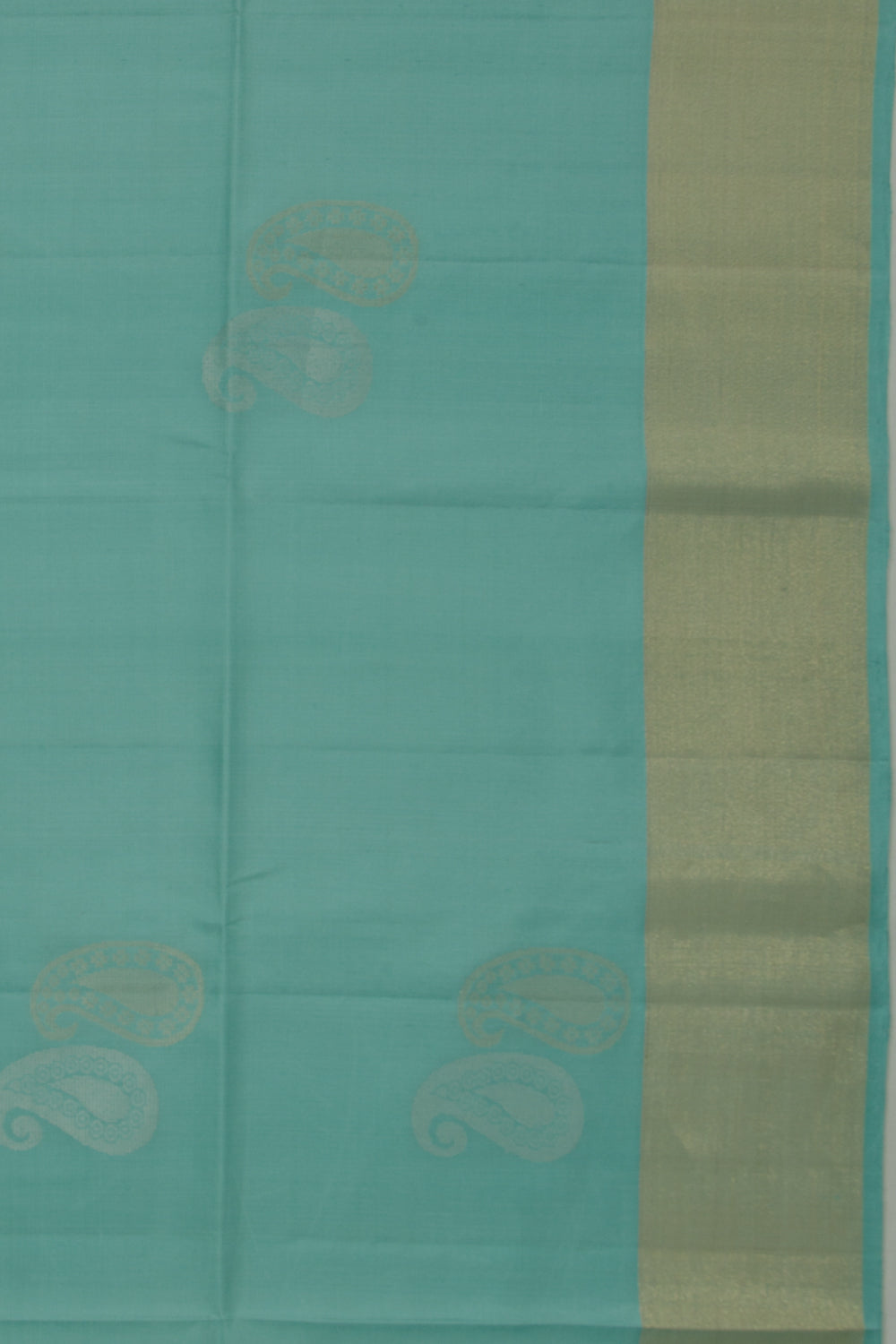 Coimbatore Soft Silk Butta Sky Blue Saree