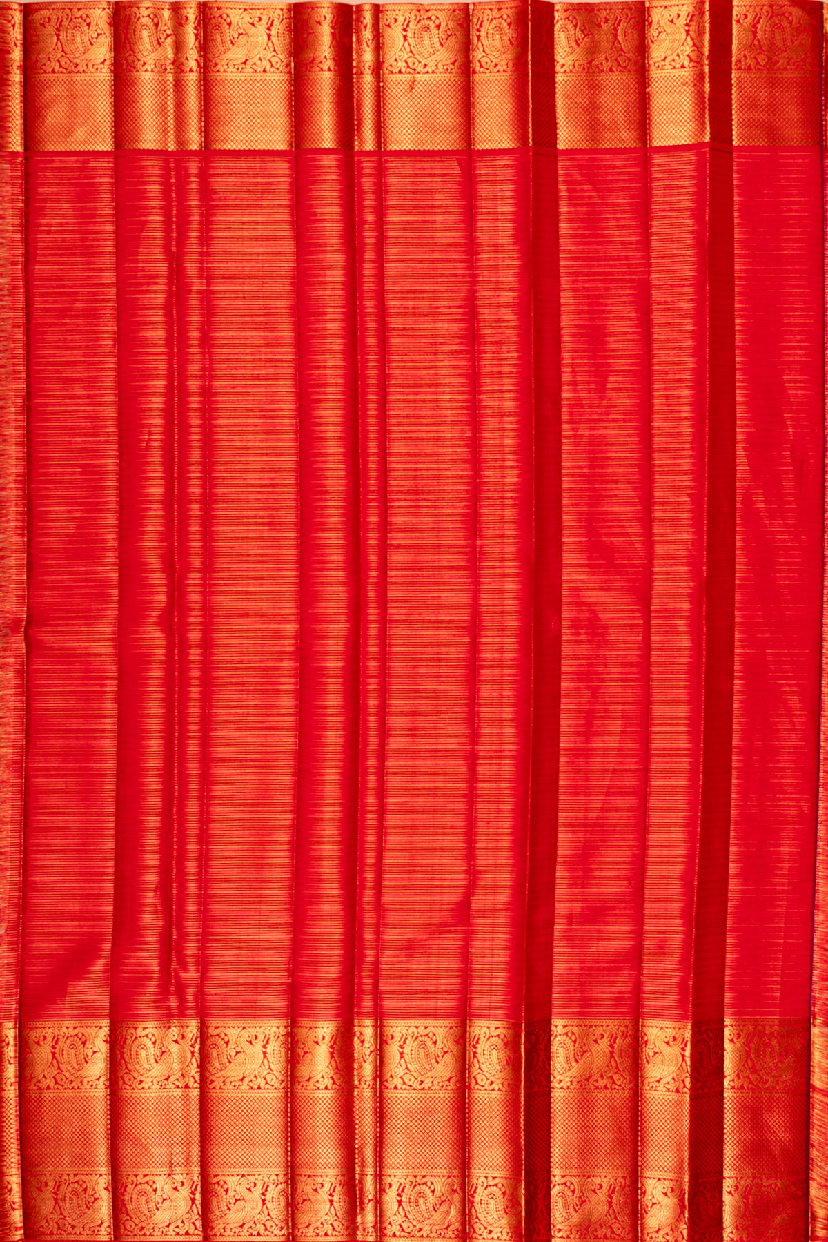 Kanchipuram Silk Checks And Butta Lavender Saree