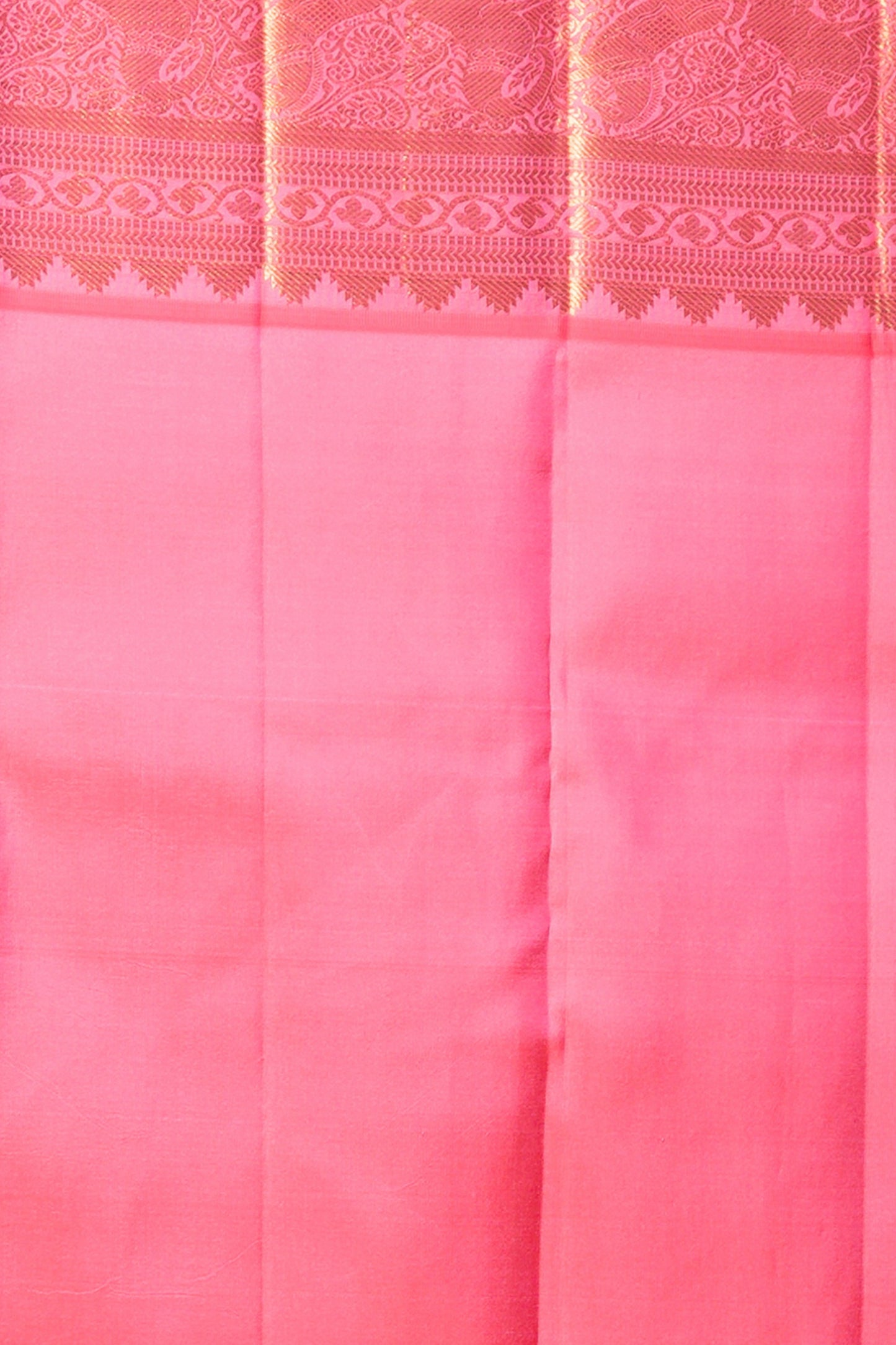 Kanchipuram Silk Butta Cream Saree