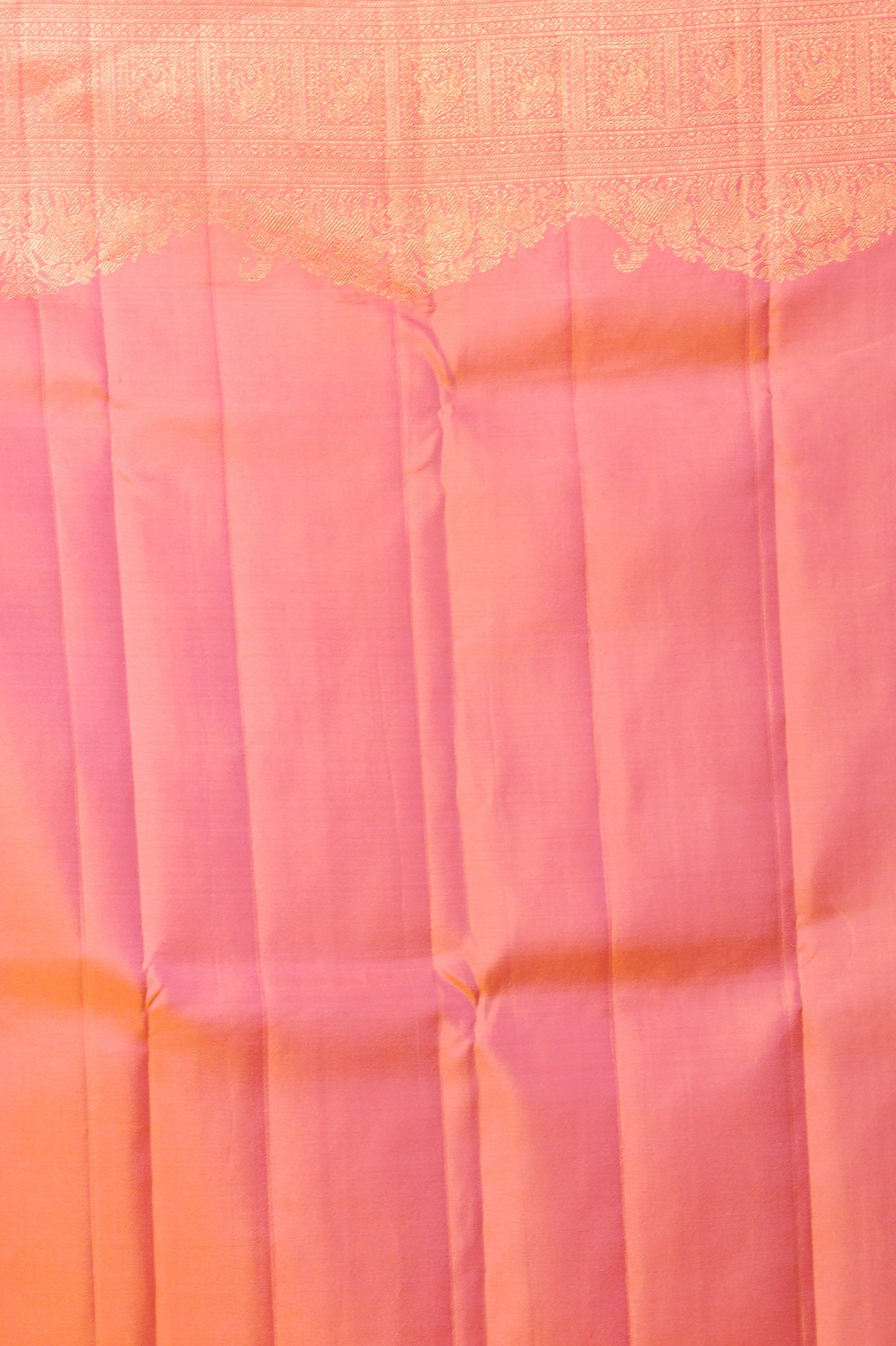 Kanchipuram Silk Butta Mustard Yellow Saree