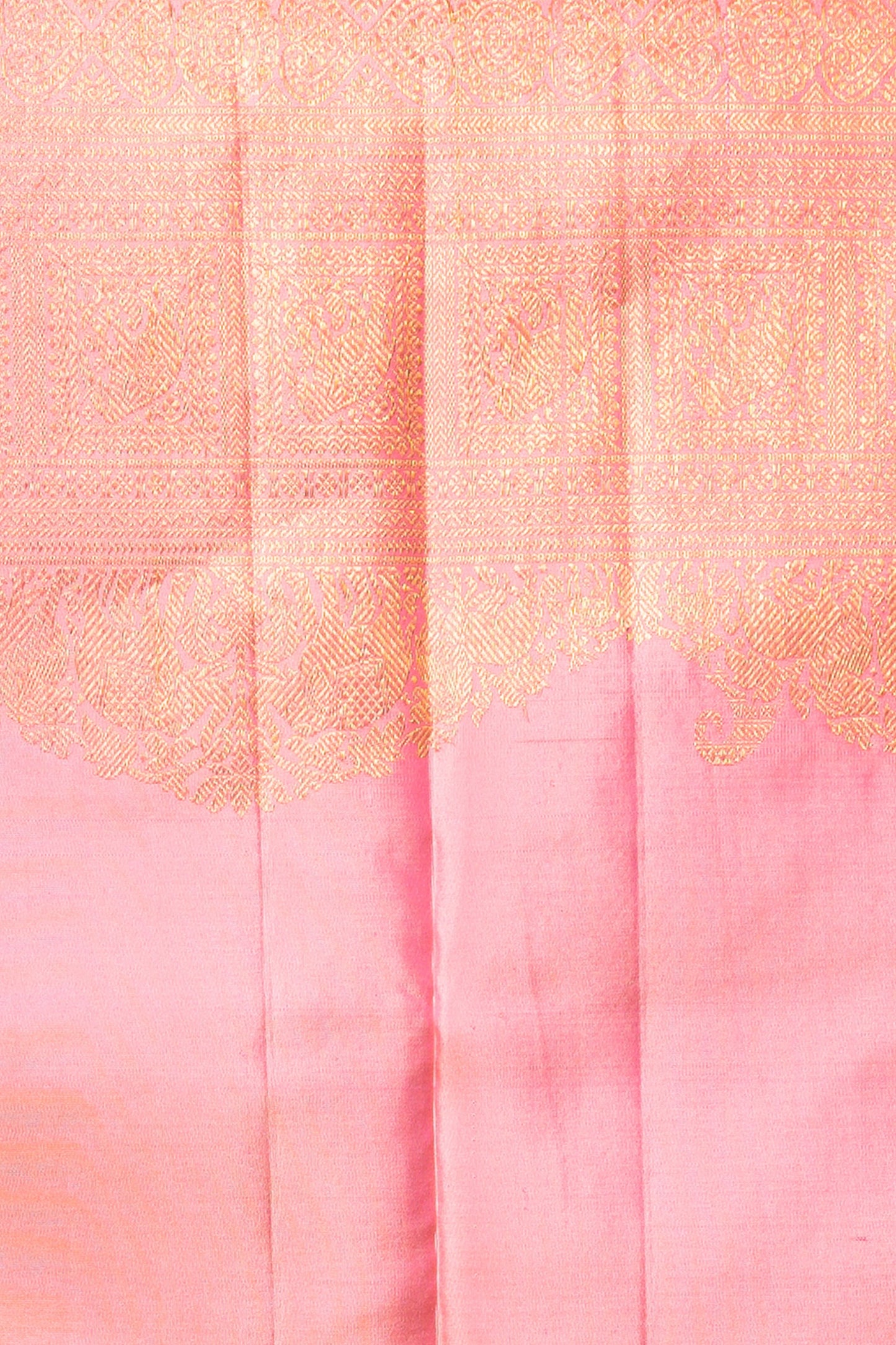 Kanchipuram Silk Butta Cream Saree