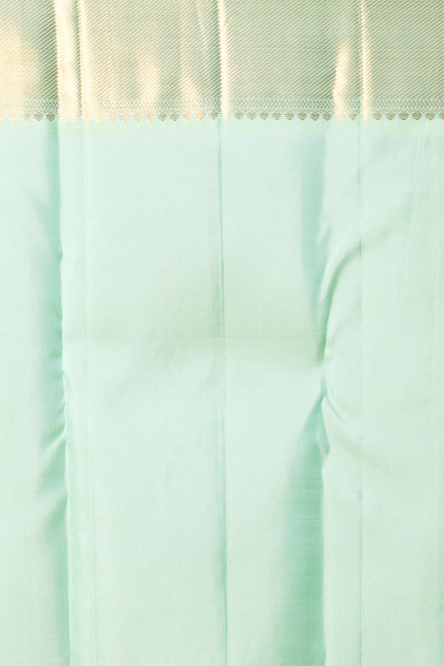 Kanchipuram Silk Brocade Pastel Green Saree
