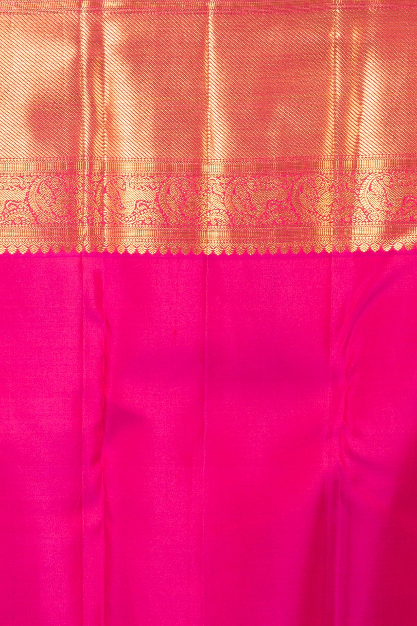 Kanchipuram Silk Brocade Sea Green Saree