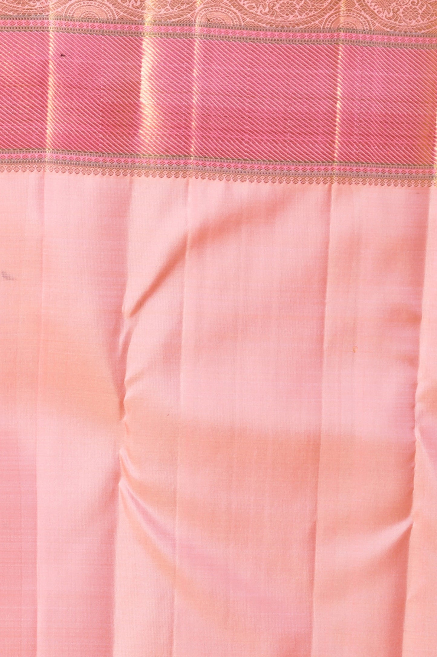 Kanchipuram Silk Butta Baby Pink Saree