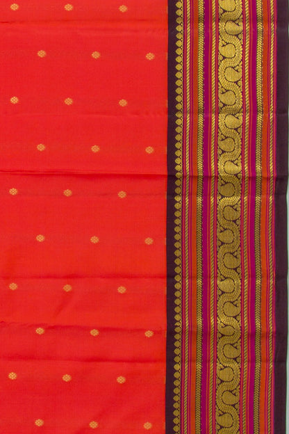 Kanchipuram Silk Butta Pink Saree