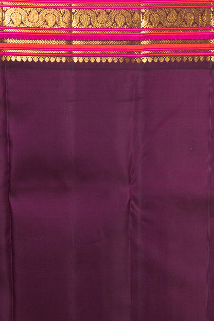 Kanchipuram Silk Butta Yellow Saree