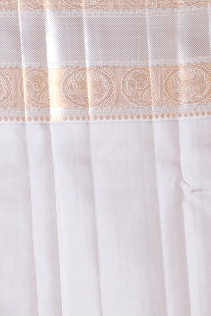 Kanchipuram Silk Butta Grey Saree