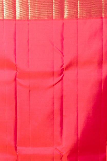 Kanchipuram Silk Butta Magenta Pink Saree