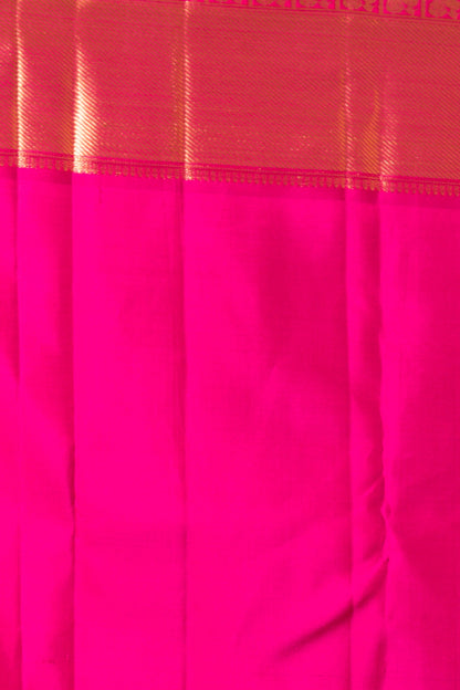 Kanchipuram Silk Butta Violet Saree