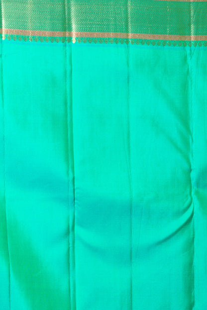 Kanchipuram Silk Butta Green Saree
