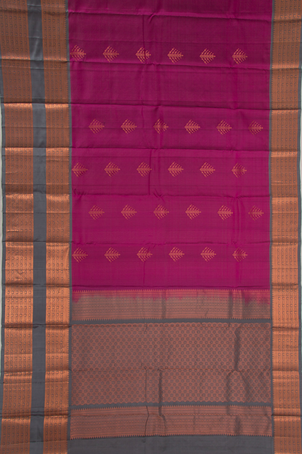 Taranga Kanchi Silk Butta Purple Saree