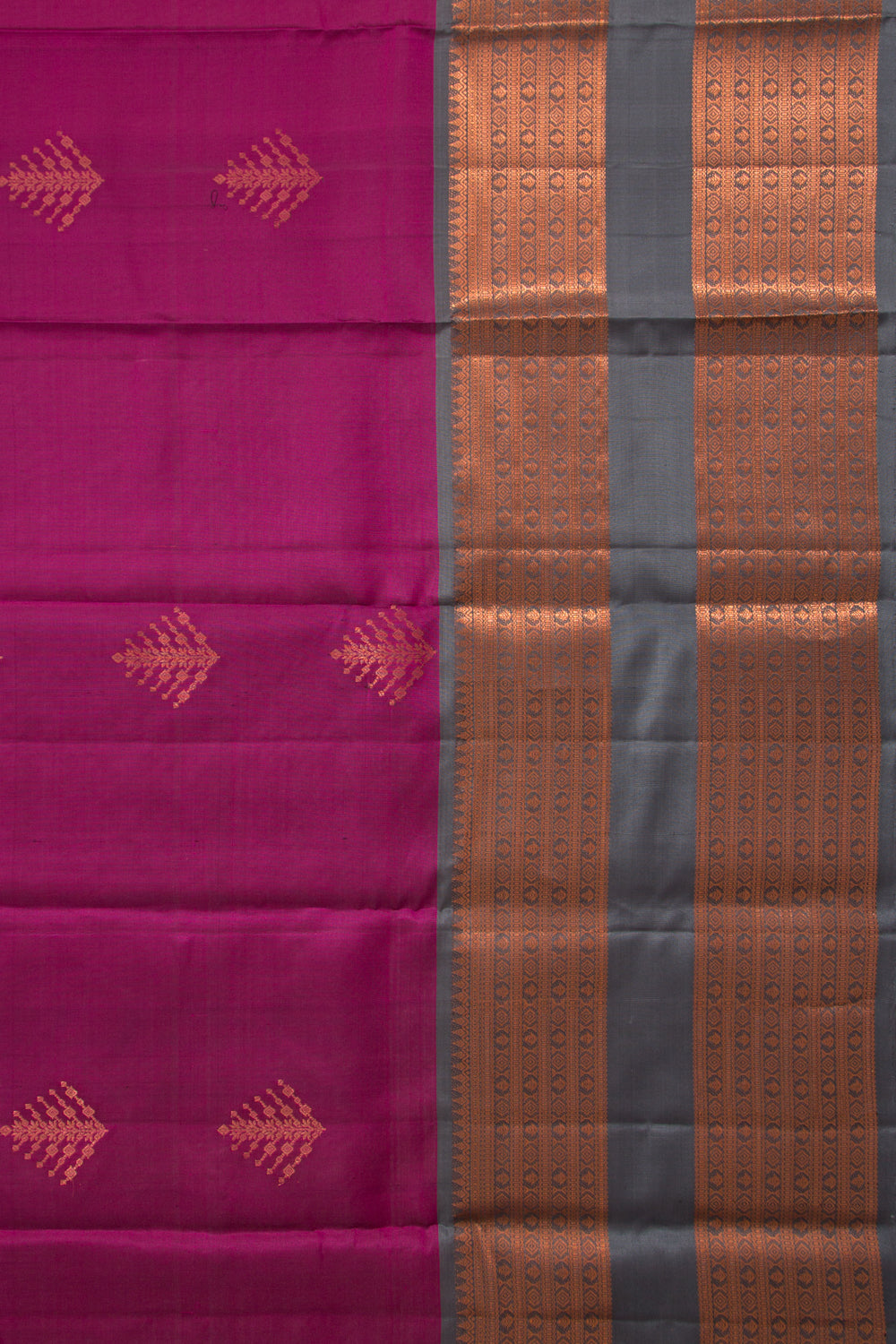 Taranga Kanchi Silk Butta Purple Saree