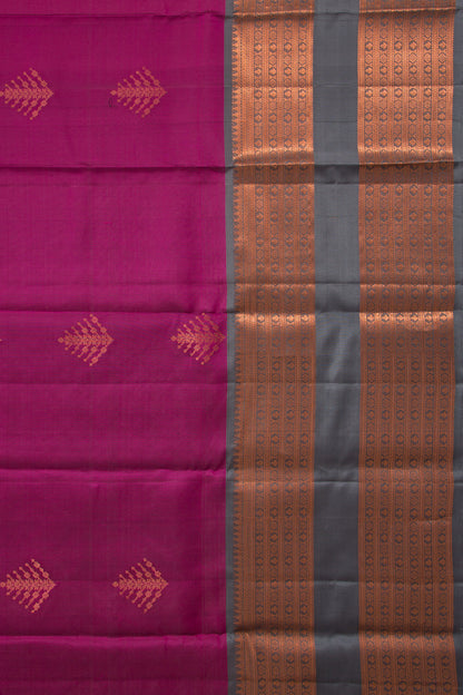 Taranga Kanchi Silk Butta Purple Saree