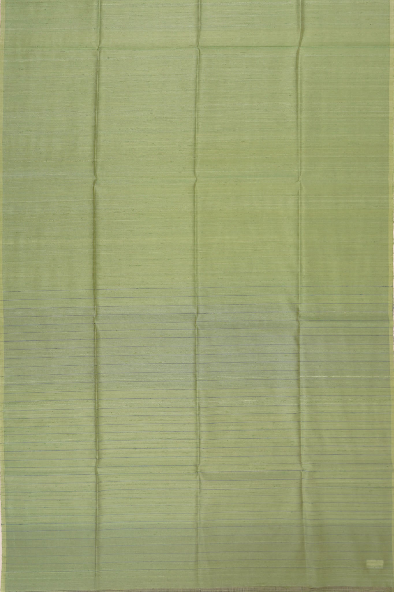 Tussar Plain Pastel Green Saree