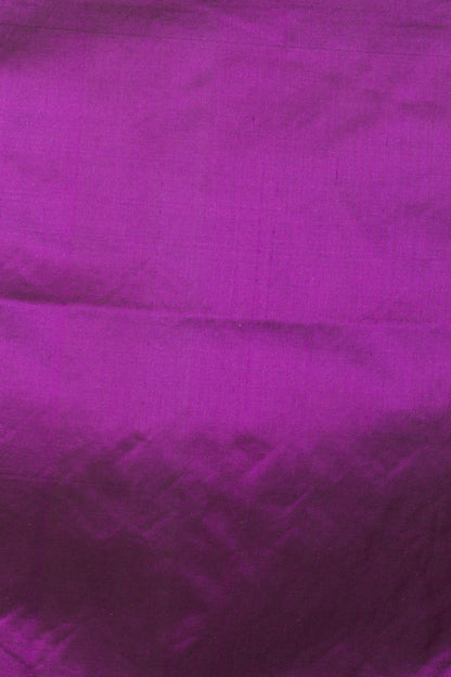 Banarasi Silk Butta Purple Saree