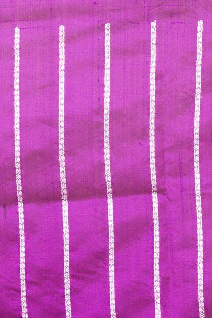 Banarasi Kora Organza Jaal Orange Saree