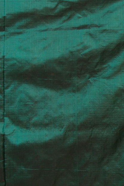 Banarasi Silk Jaal Teal Blue Saree