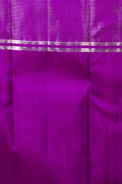 Kanchipuram Silk Brocade Sky Blue Saree