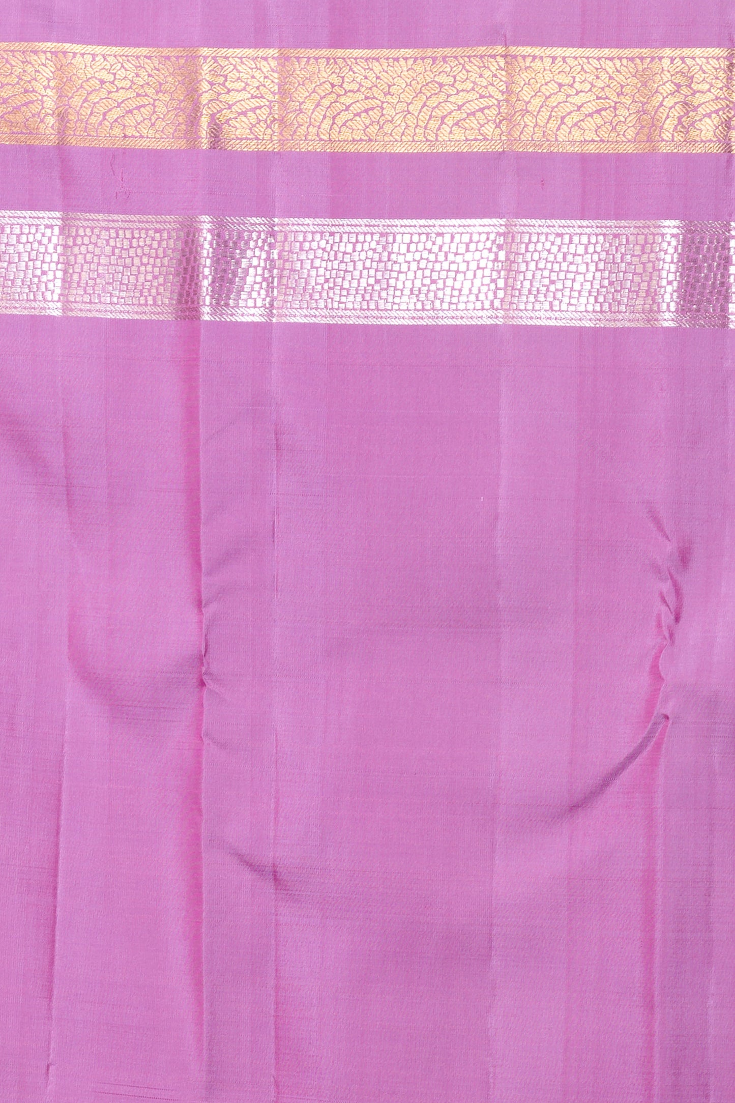 Kanchipuram Silk Butta Purple Saree