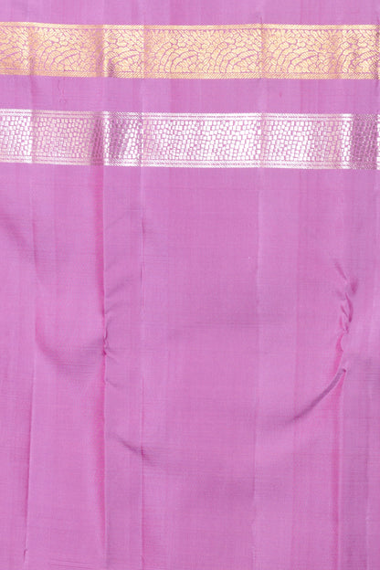 Kanchipuram Silk Butta Purple Saree