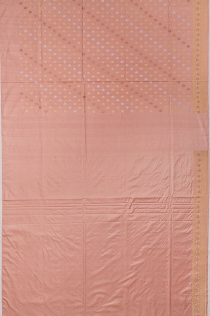 Banarasi Silk Butta Lilac Saree