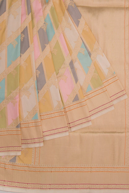 Banarasi Silk Jaal Rangkat Saree