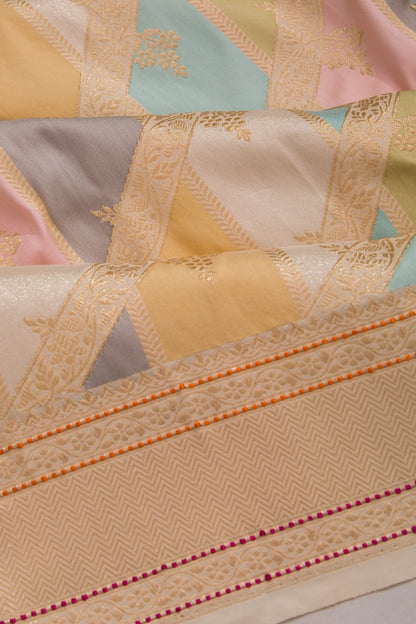 Banarasi Silk Jaal Rangkat Saree