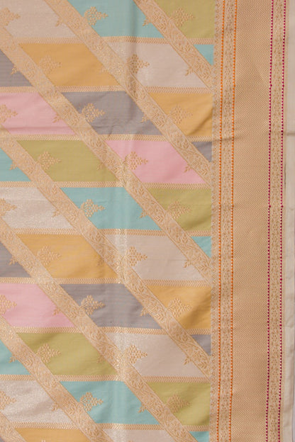 Banarasi Silk Jaal Rangkat Saree