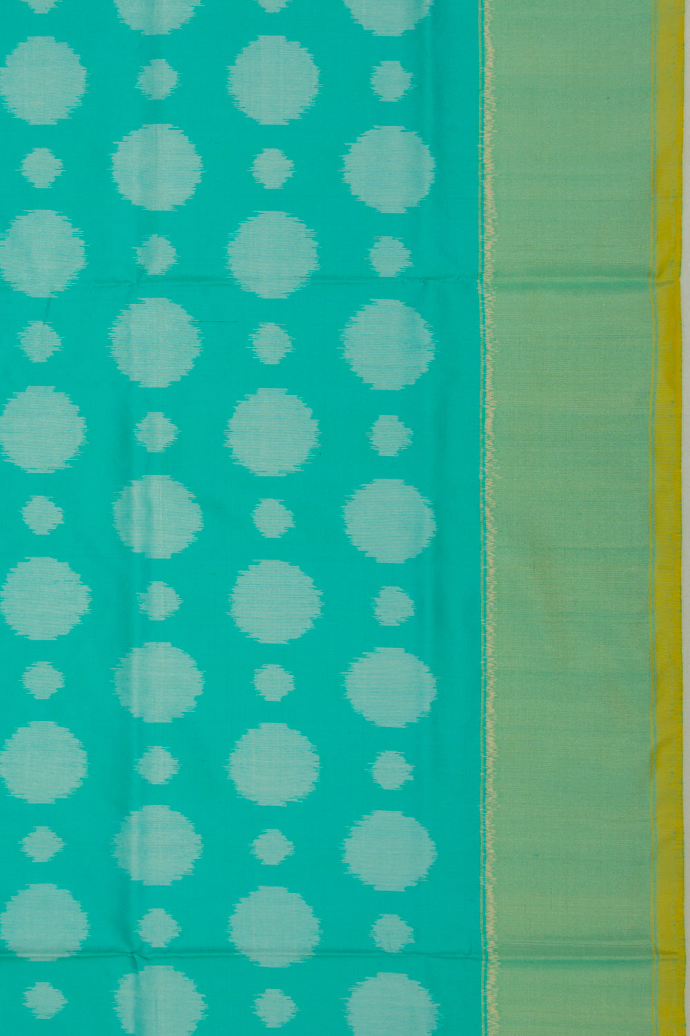 Pochampally Silk Ikat Sky Blue Saree